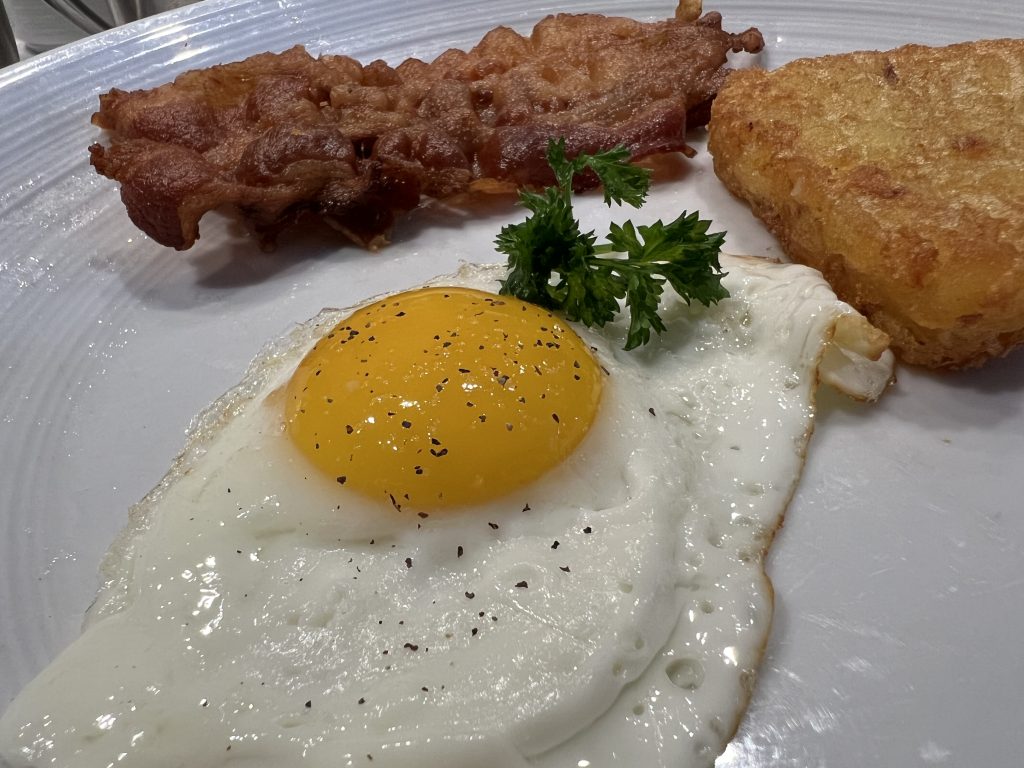 Fried Egg Hashbrown Royal Caribbean Cruise Review Symphony of the Seas
