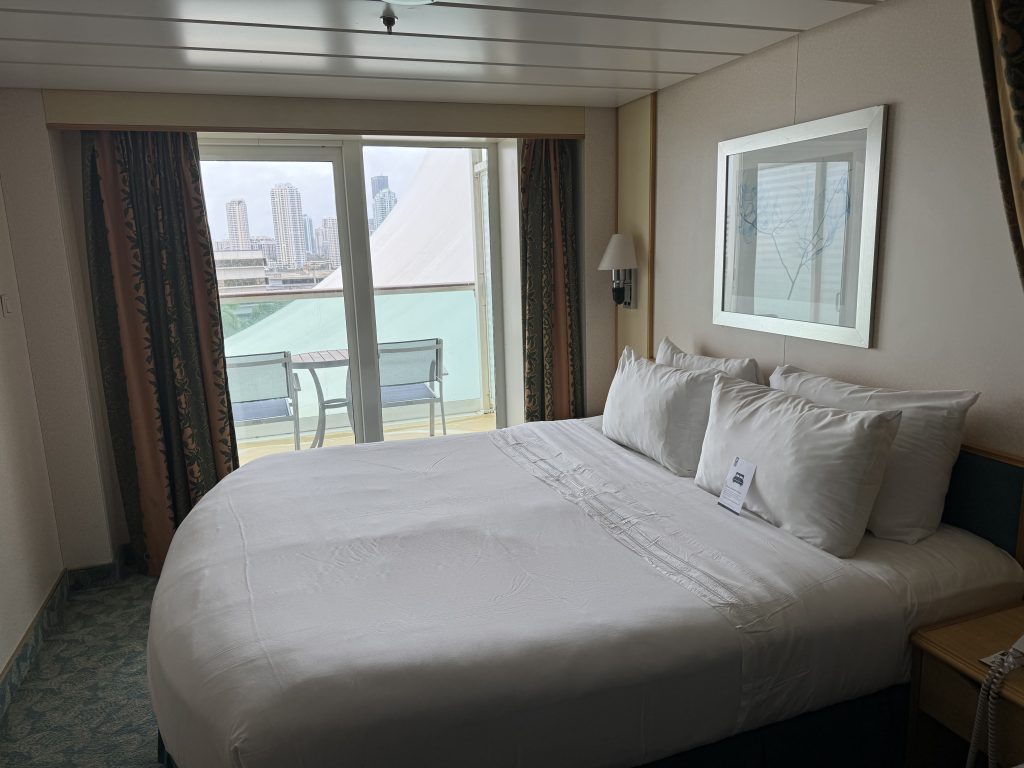 Bed Royal Caribbean Connecting Balcony — Independence of the Seas Review