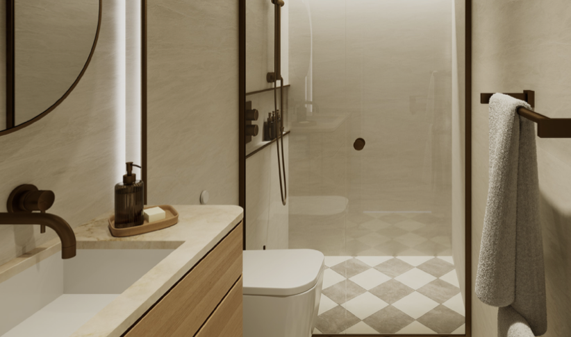 Bathroom Infinite Balcony Celebrity River Cruise Staterooms