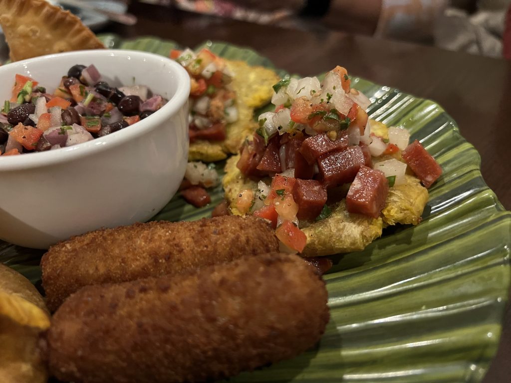 Fiesta Tostones y Croquettas de jamon at Padrino's Cuban Cuisine — Fort Lauderdale Restaurant Review