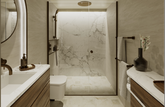 Bathroom Celebrity Skylight Infinite Balcony Suite