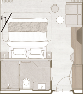 Floor Plan Celebrity Skylight Infinite Balcony Suite