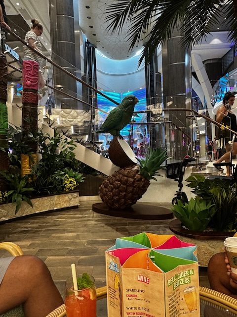Pesky Parrot Tiki Bar — Utopia of the Seas Review — Cruise UGC Creator