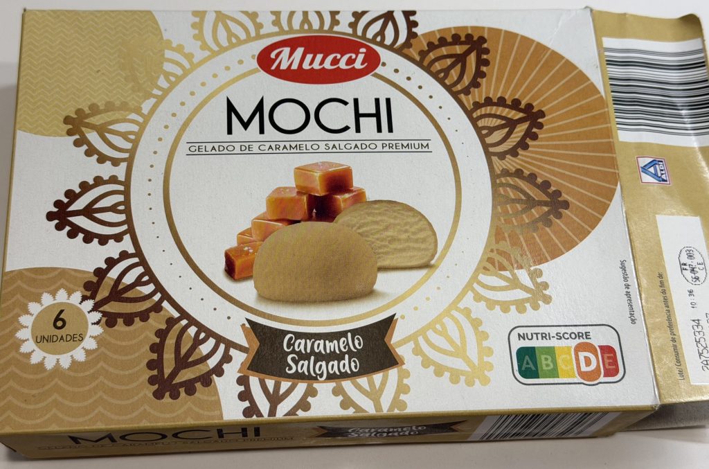 Aldi Mochi Ice Cream Box — Salted Caramel Caramelo Salgado