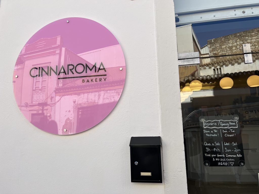Original Cinnamon Roll Cinnaroma Bakery Loule Portugal