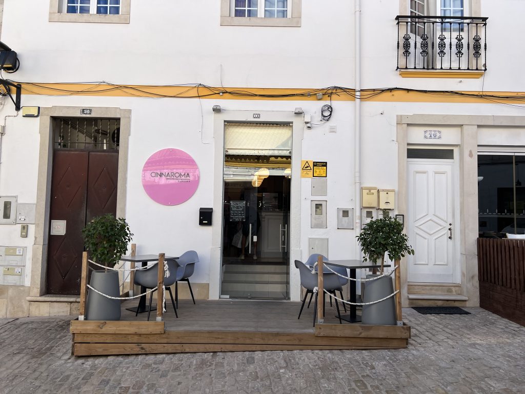 Original Cinnamon Roll Cinnaroma Bakery Loule Portugal Al Fresco Dining