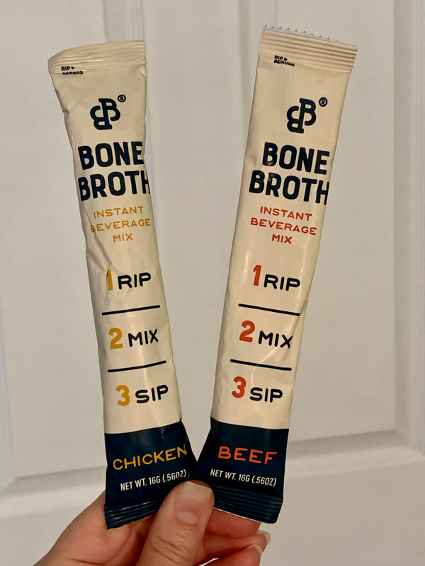 Bare Bones Bone Broth Instant Beverage Mix Chicken and Beef