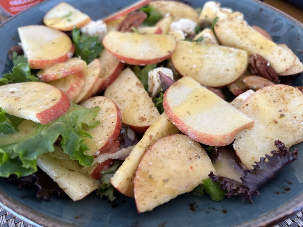 Apple Pecan Salad with Balsamic — Sam's Bar & Kitchen Armação de Pêra Restaurant Review