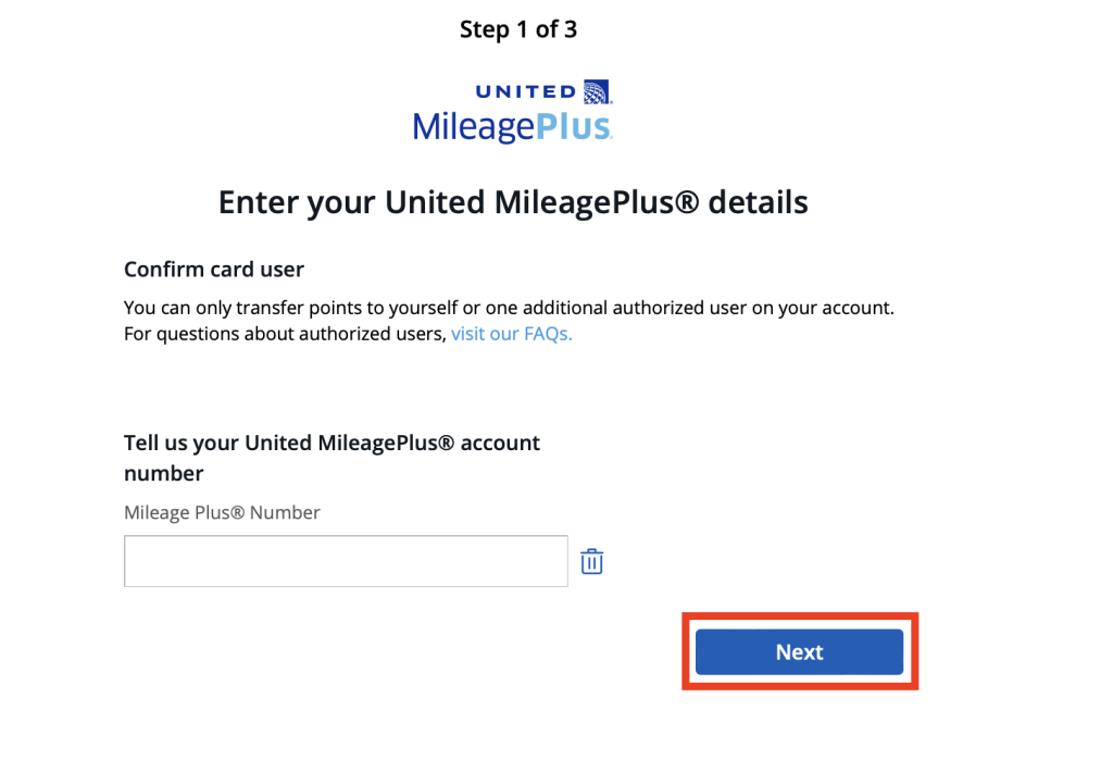 How to Transfer Chase Ultimate Rewards Points Step 6