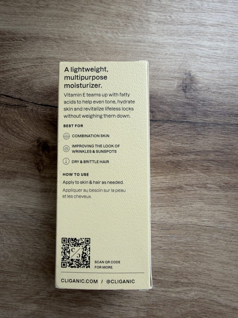 Cliganic Oraganic Area Oil Review — Ingredients and Instructions for Use