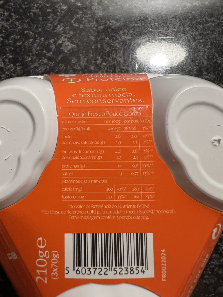 Matinal Queijo Fresco Proteina Review