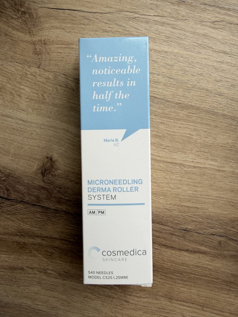 Cosmedica Microneedling Derma Roller Review — Packaging