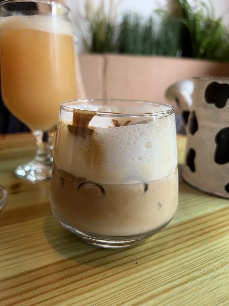 Delgona Coffee and Orange Juice — Cowie Lisbon Brunch Review