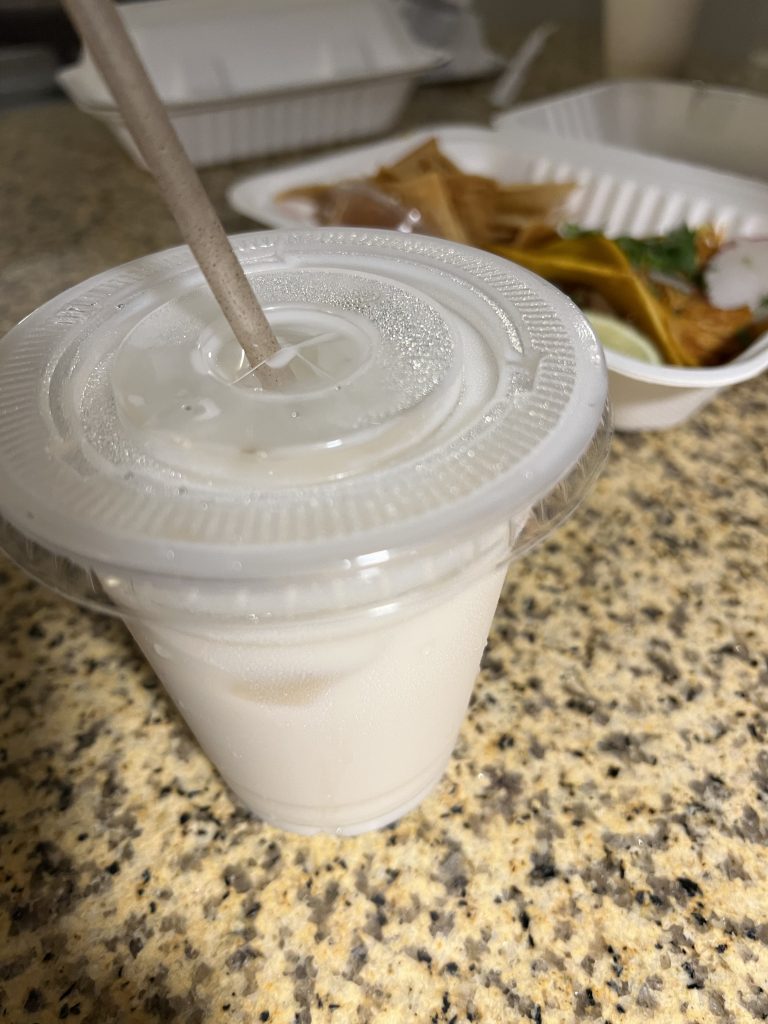Horchata — El Primo Red Tacos Miami Restaurant Review