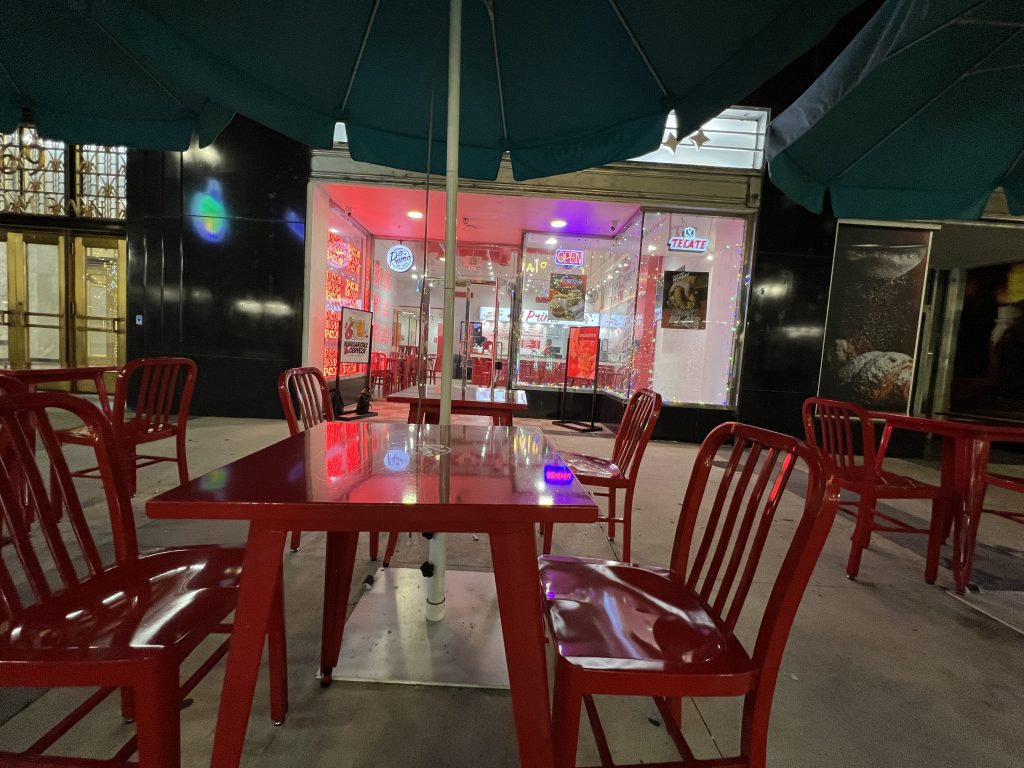 Plenty of Outdoor Seats — El Primo Red Tacos Miami Restaurant Review