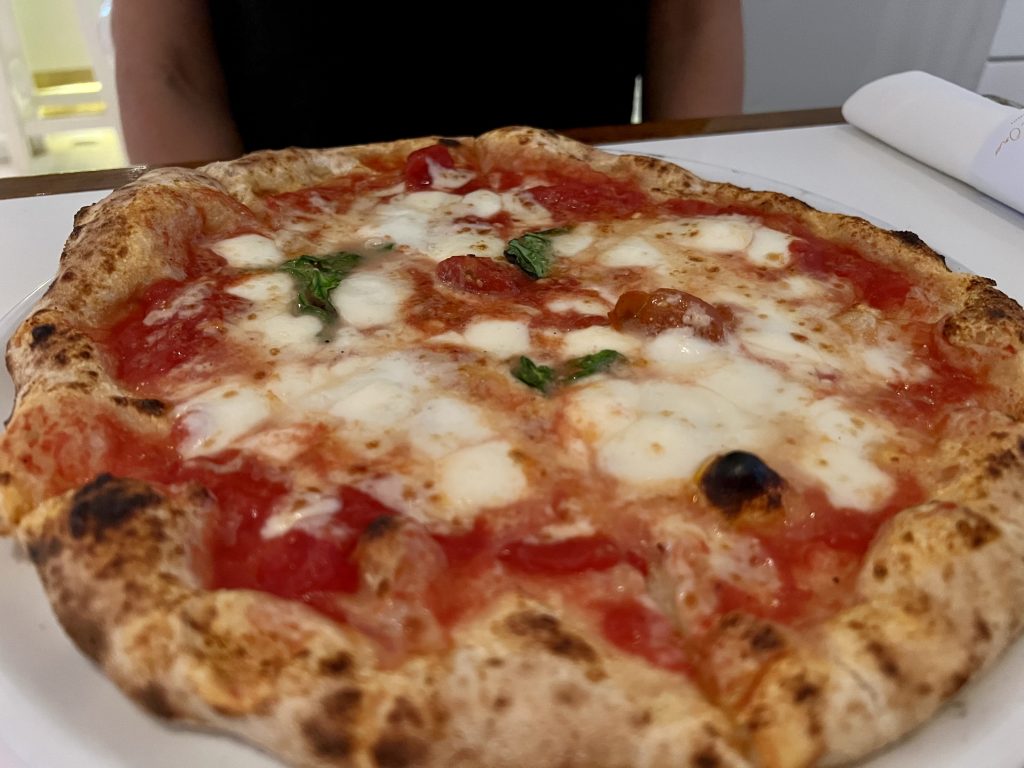 Margherita Pizza at Forno d'Oro - Best Pizza in Lisbon