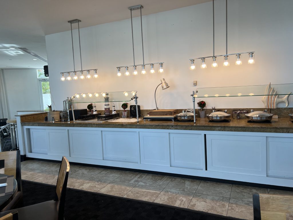 Vue on the water buffet at Fort Lauderdale Cruise Hotel Review — GalleryOne DoubleTree Suites by Hilton
