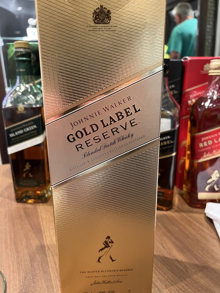 Johnny Walker Gold Label Reserve — Symphony of the Seas Cruise Blog
