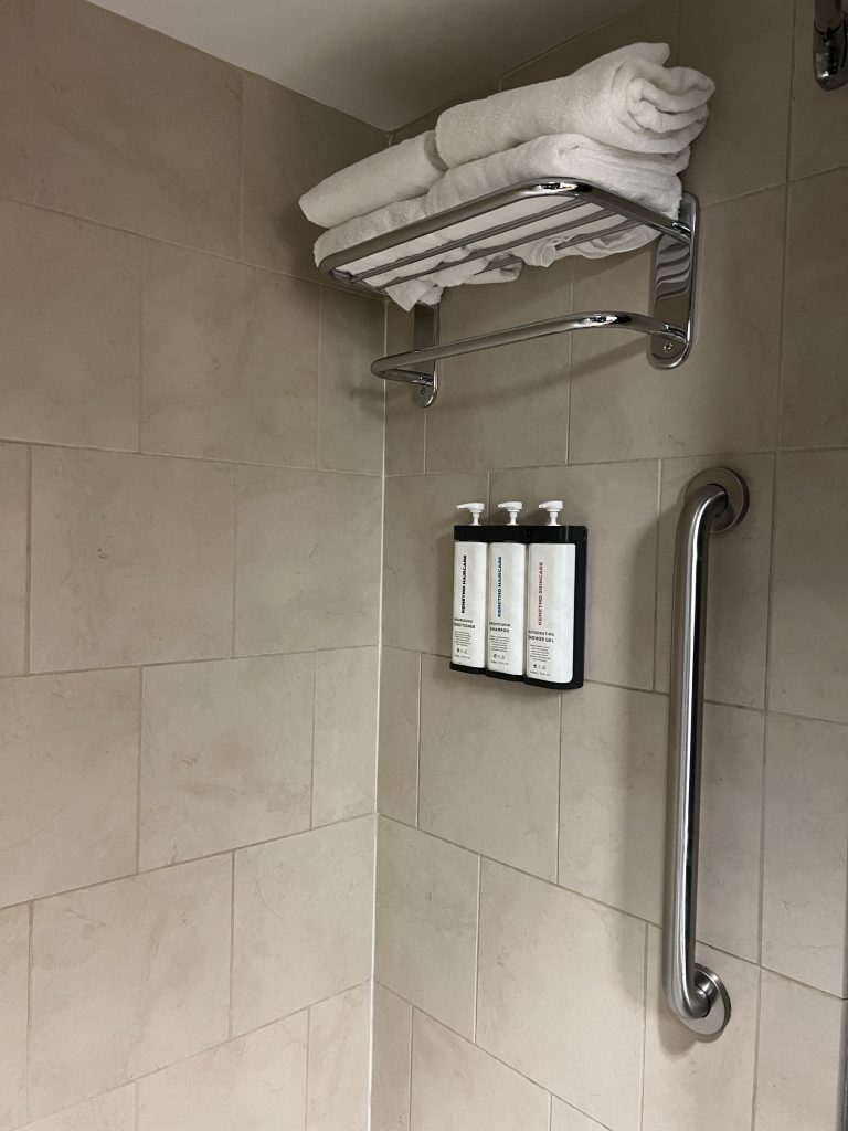 Shower Supplies and Extra Towels — Hyatt Place Fort Lauderdale Cruise Port Hotel Review