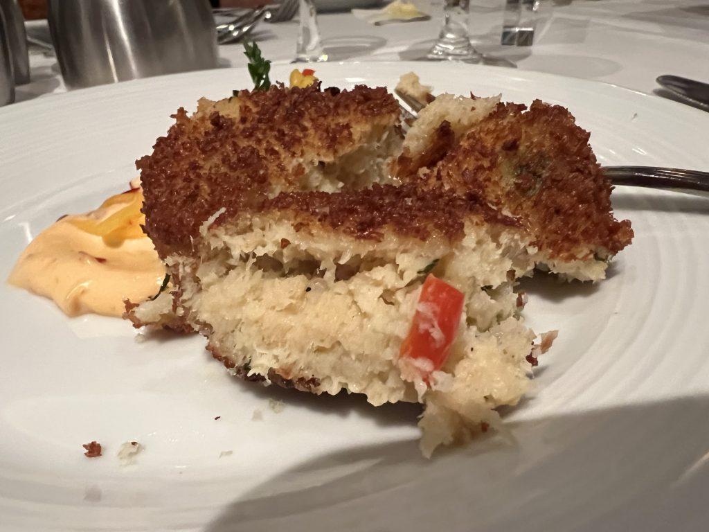 Inside Crab Cake Royal Caribbean Cruise Review Symphony of the Seas