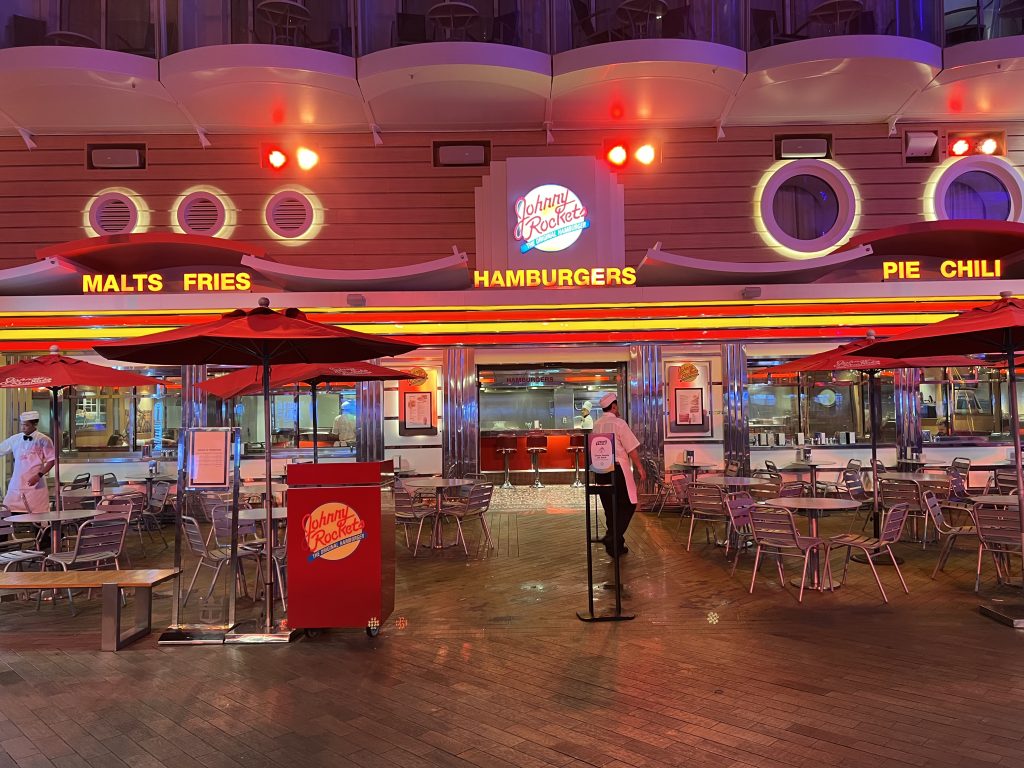 Johnny Rockets — Symphony of the Seas Cruise Blog — Royal Caribbean Cruise Food Photos