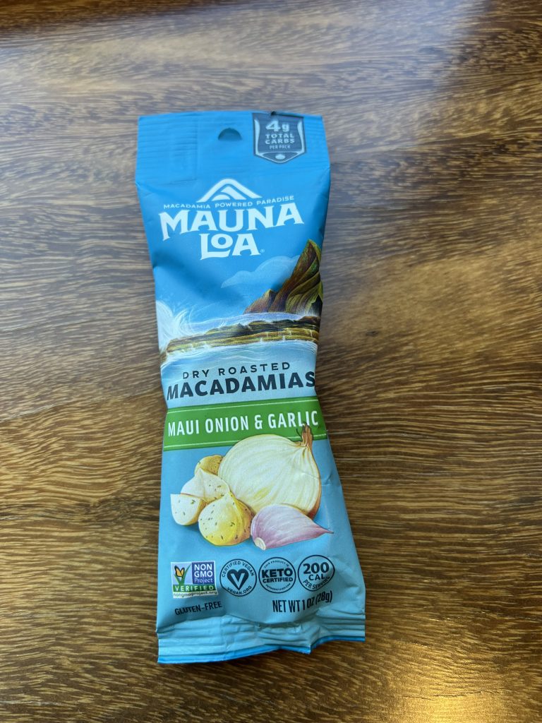 Mauna Loa Dry Roasted Macadamias Maui Onion and Garlic Review