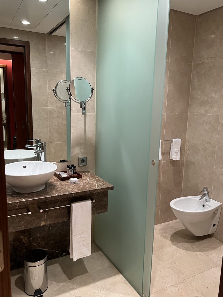 Bidet at Lagoas Park Hotel Oeiras — Porto Salvo — Lisbon Hotel Review