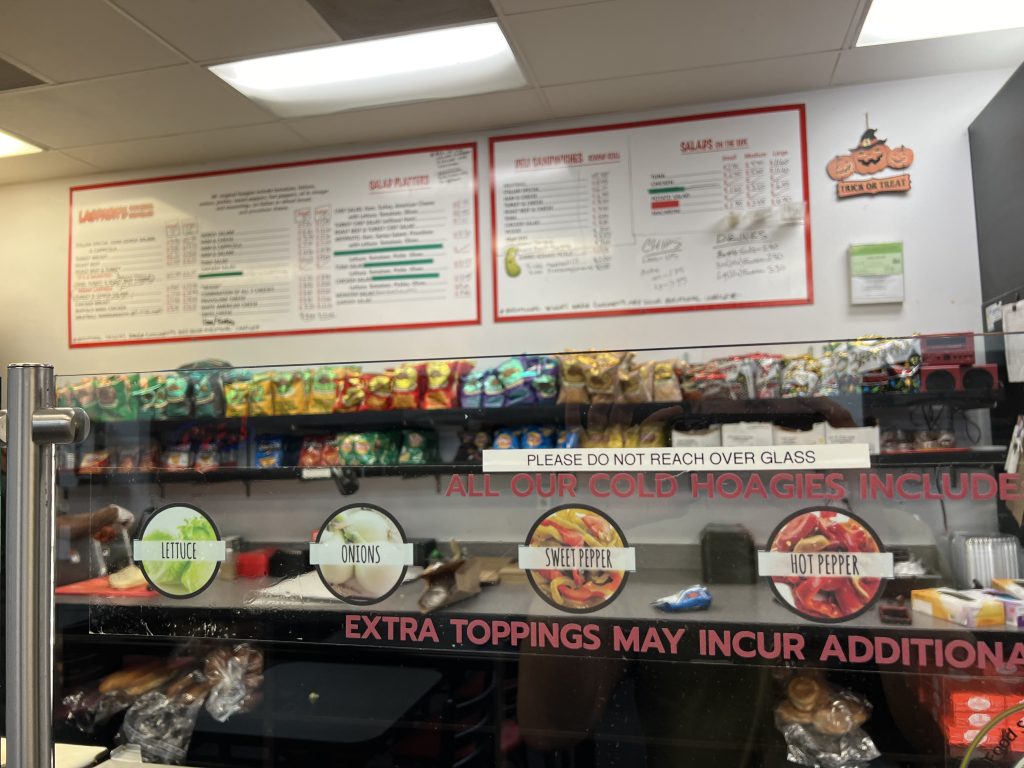 Laspada's Hoagies Toppings — Fort Lauderdale