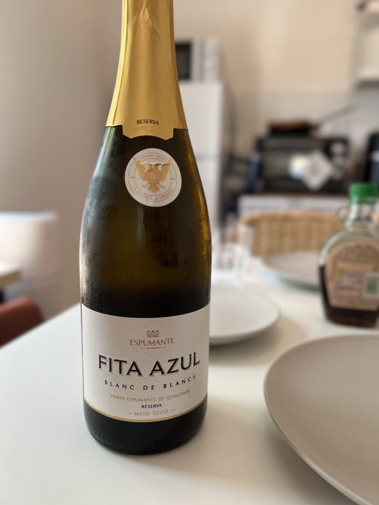 Fita Azul Sparkling Wine Bottle Lidl Anniversary Brunch