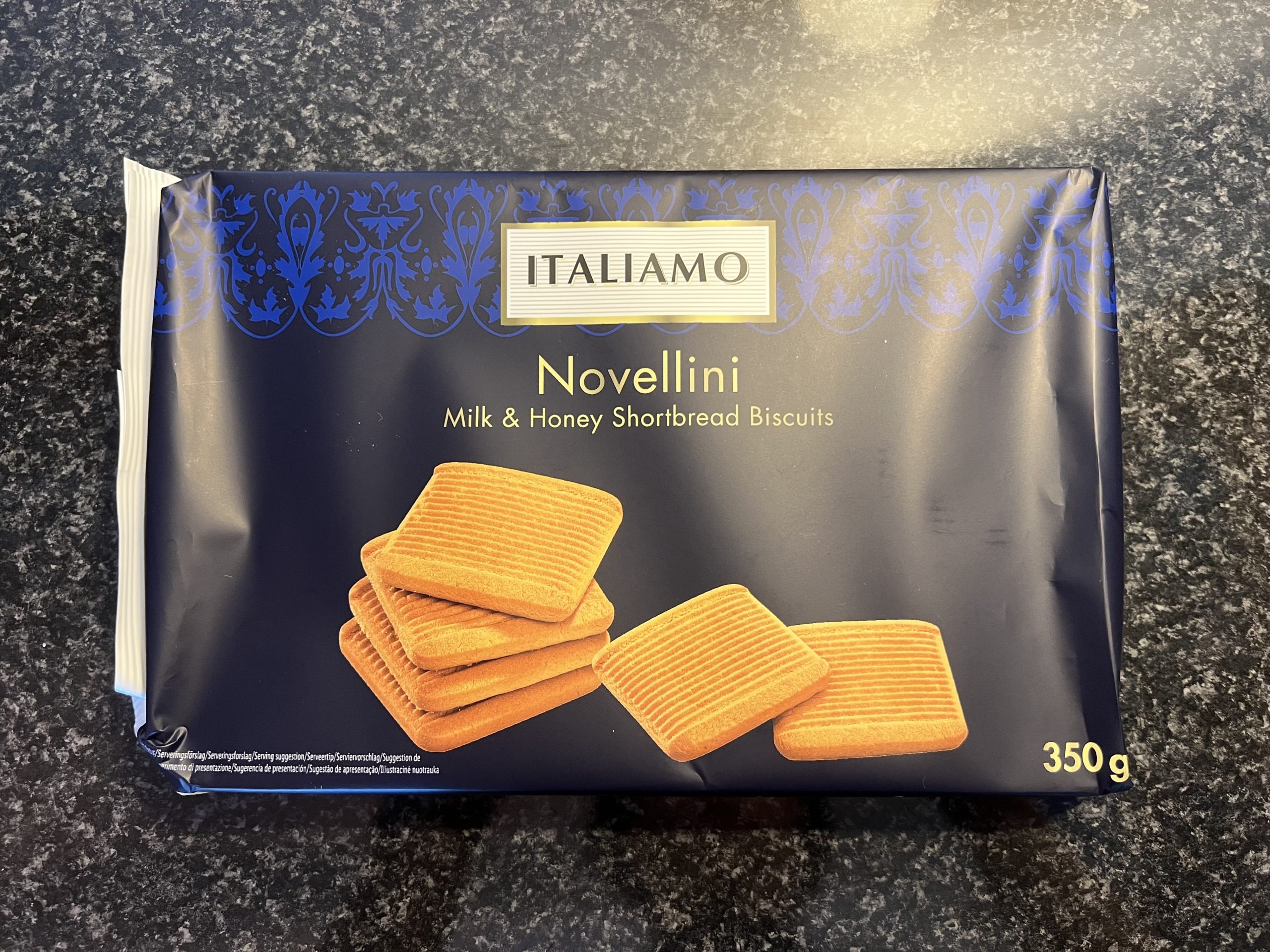 Italiamo Novellini Shortbread Biscuits with Milk & Honey — Lidl Review