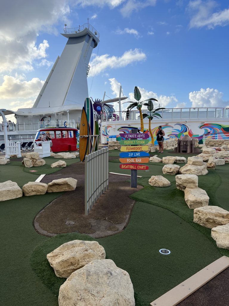 Mini Golf Course — Symphony of the Seas Cruise Blog