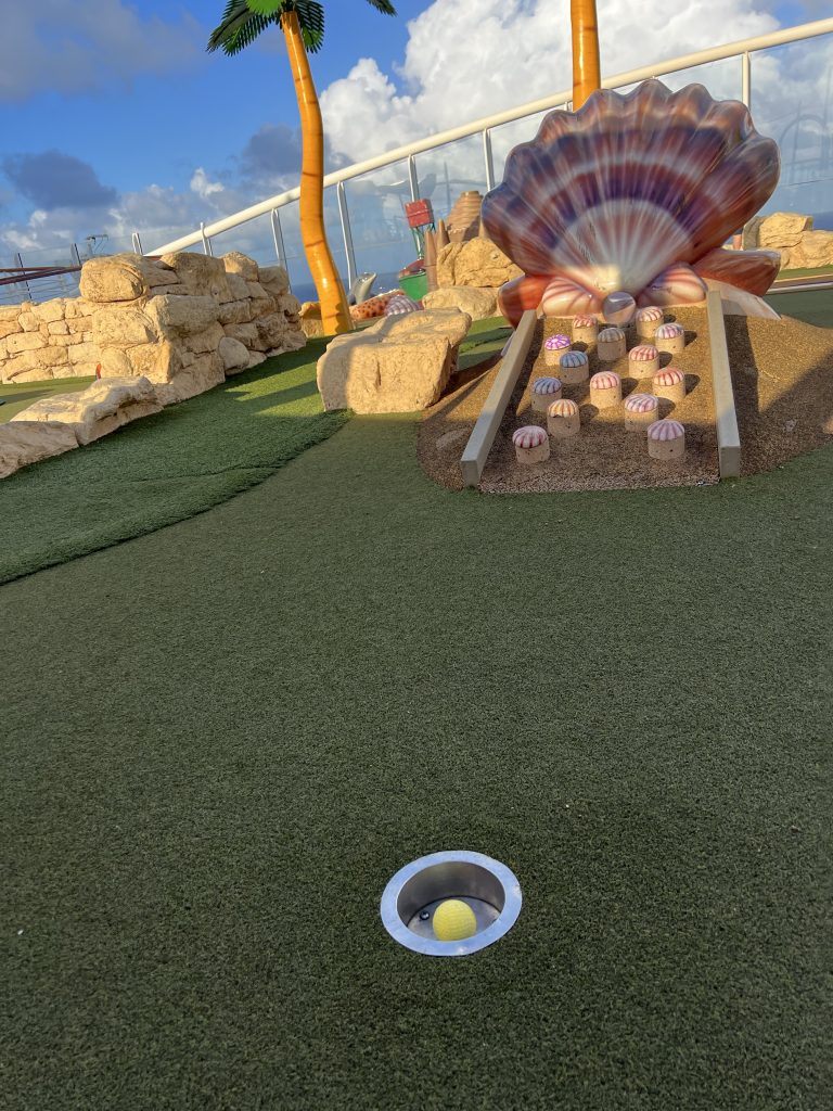 Hole in One Mini Golf — Symphony of the Seas Cruise Blog