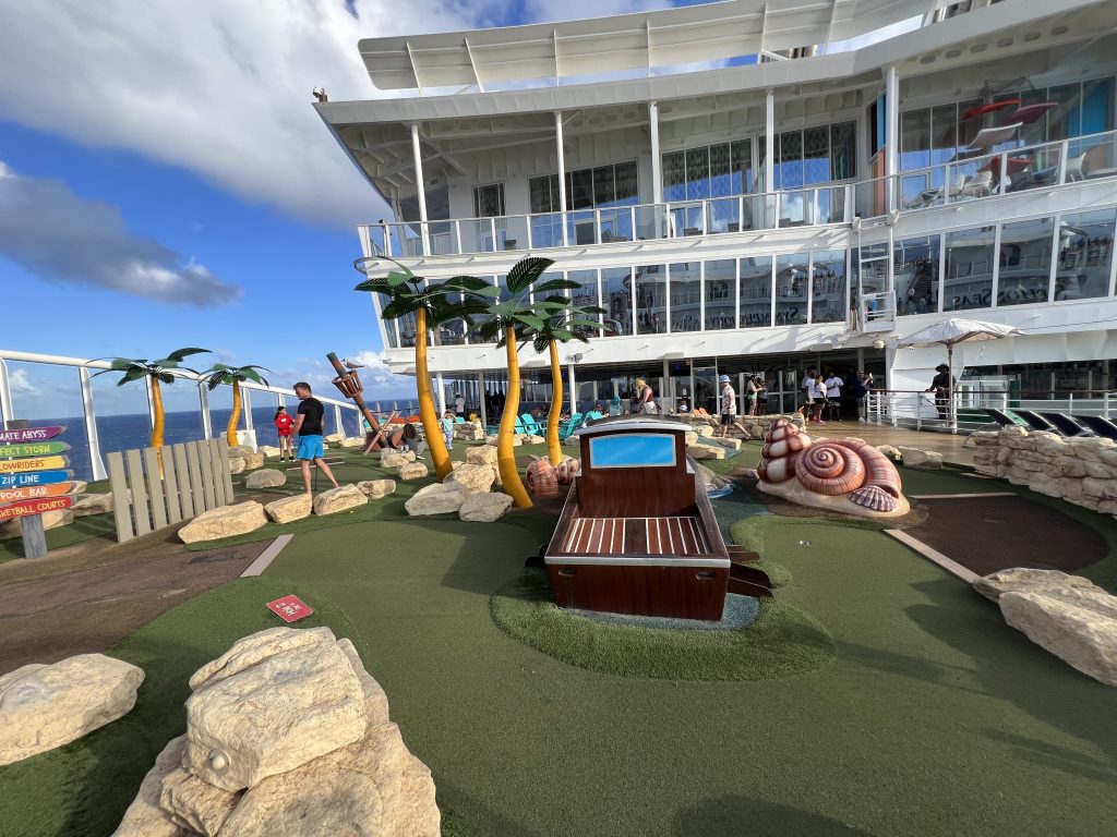 Mini Golf — Symphony of the Seas Cruise Blog
