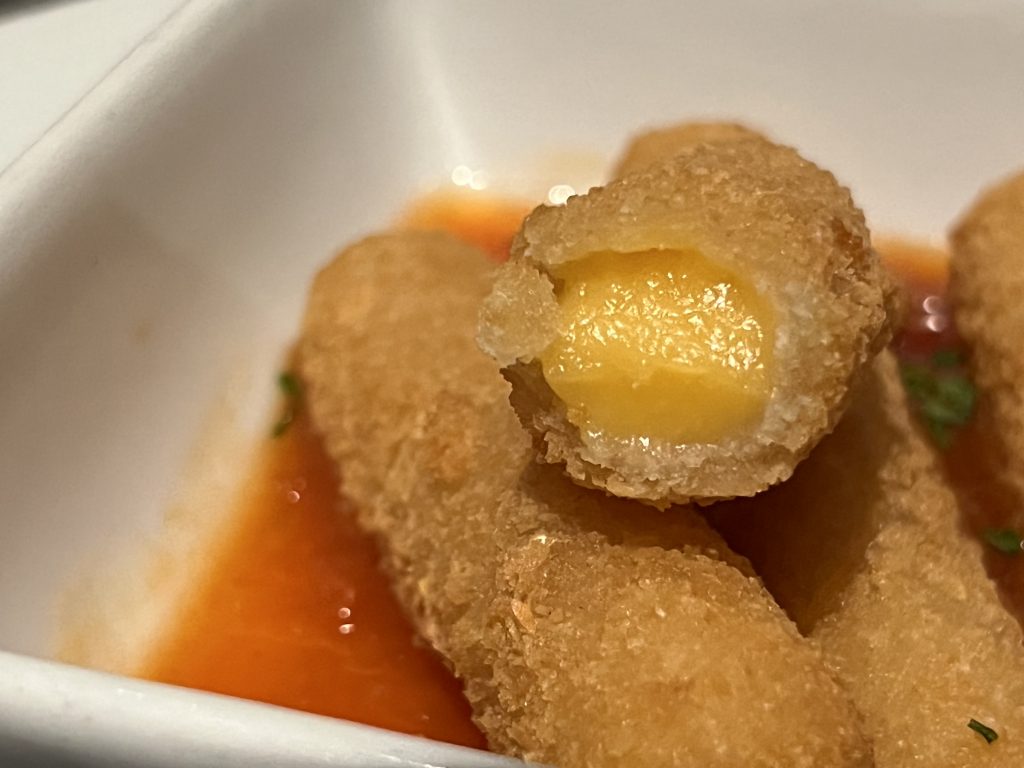 Mozzarella Cheese Sticks — Cruise Food Pictures — A Taste of the UK Royal Caribbean Menu