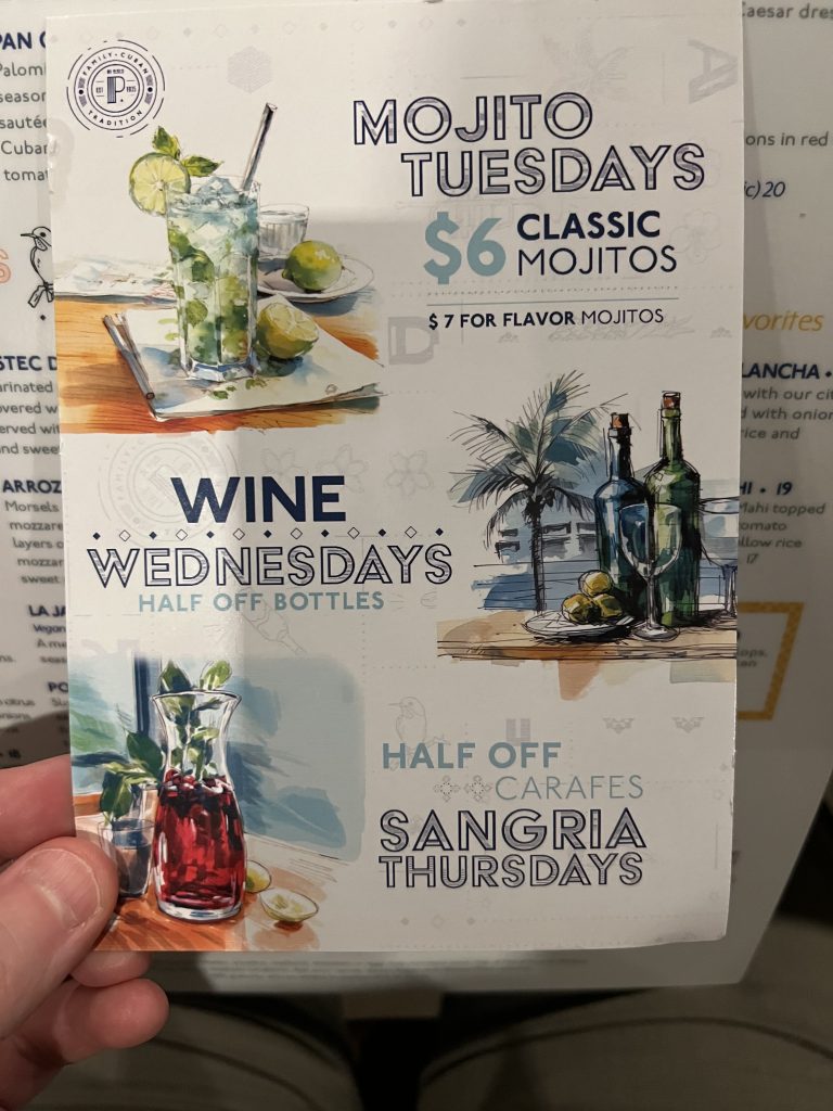 Padrino's Cuban Cuisine Drink Specials — Fort Lauderdale Restaurant Review