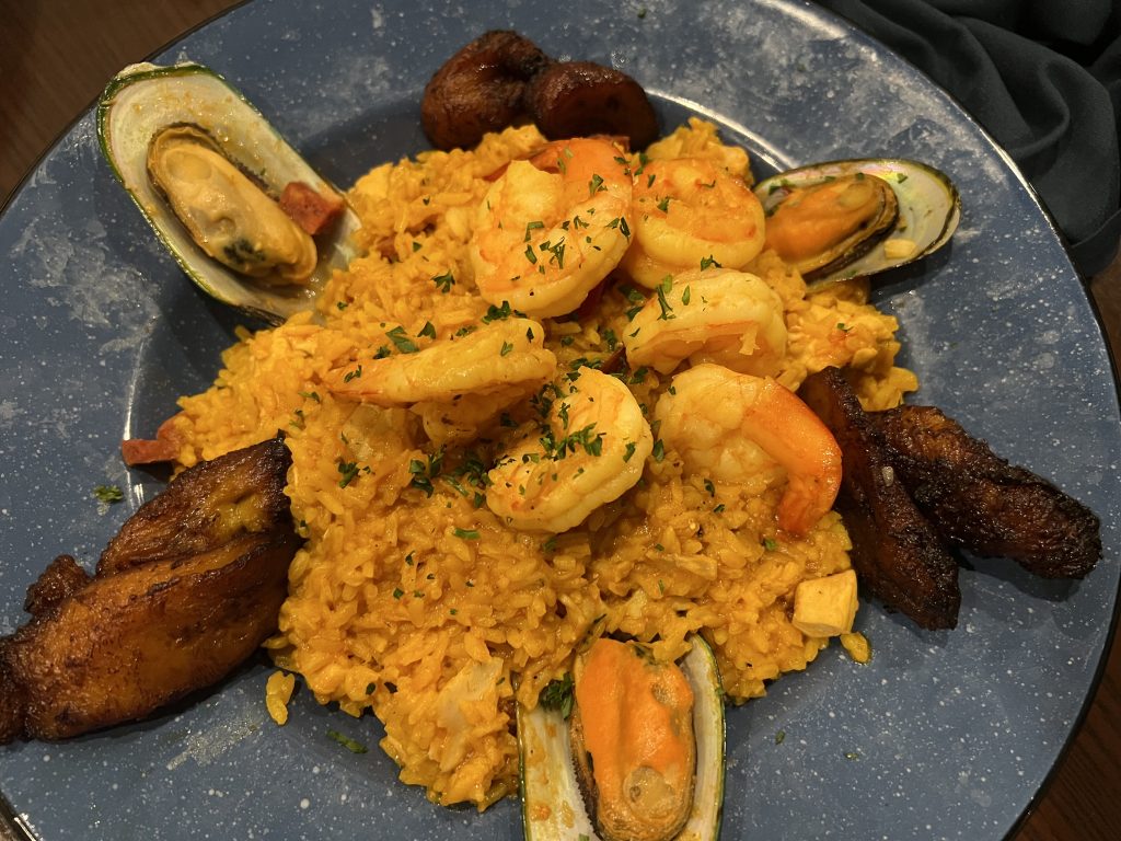 Seafood Paella at Padrino's Cuban Cuisine — Fort Lauderdale Restaurant Review