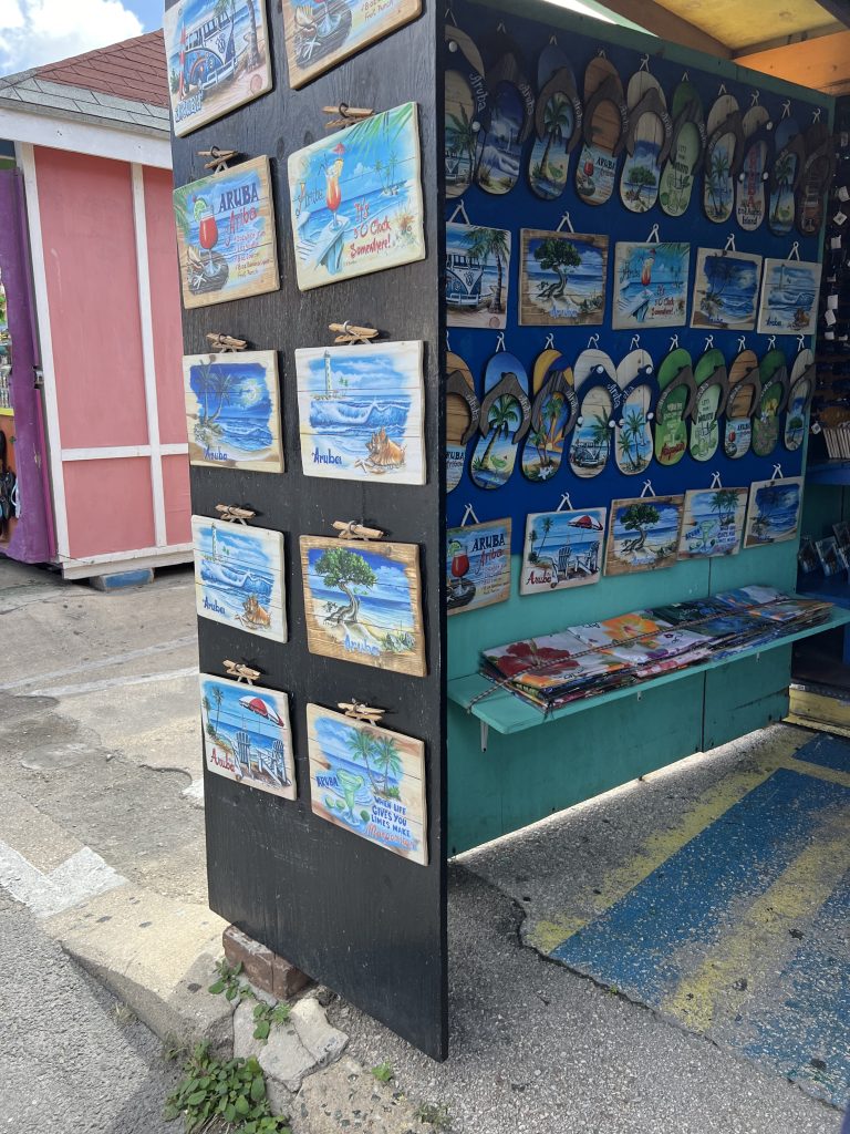 Signs and home decor souvenir — One Day in Aruba Cruise Port on Symphony of the Seas