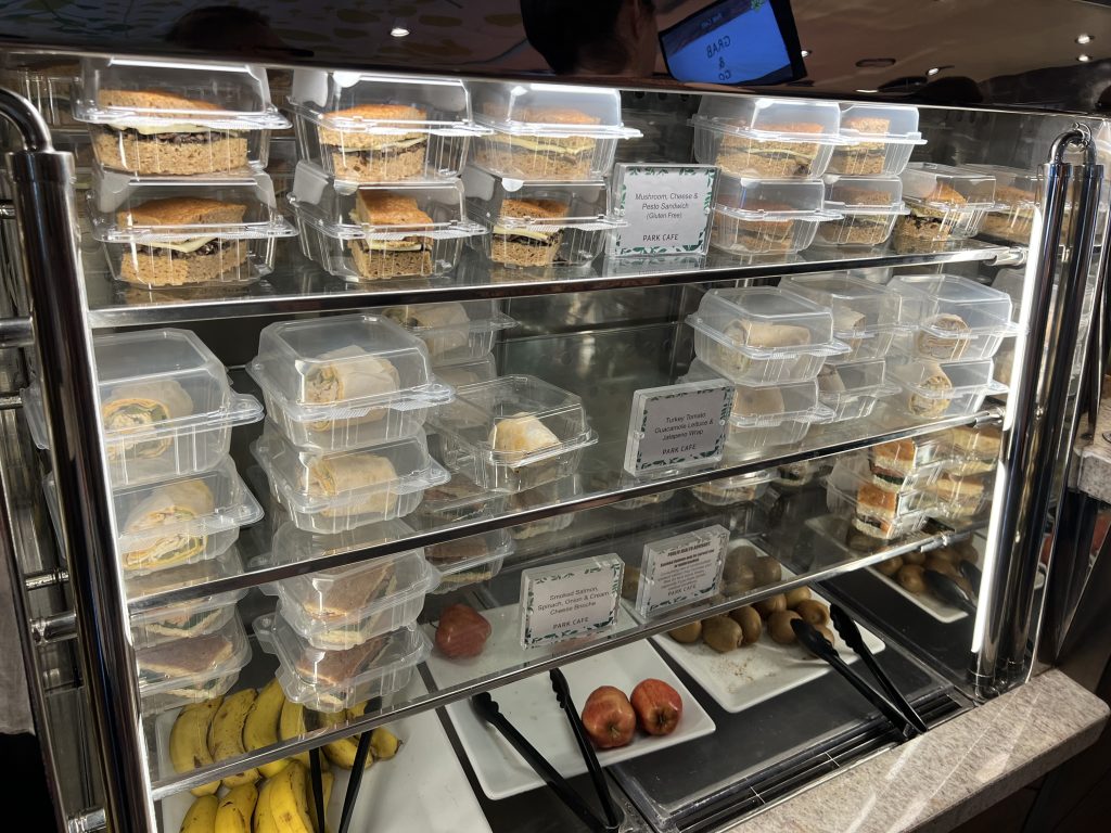 Park Cafe Sandwiches — Symphony of the Seas Cruise Blog — Cruise Food Photos