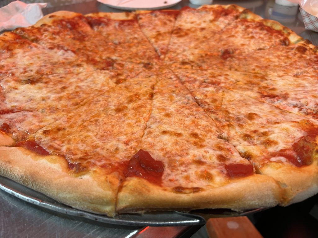 Cheese Pizza at Primanti Brothers Fort Lauderdale Florida