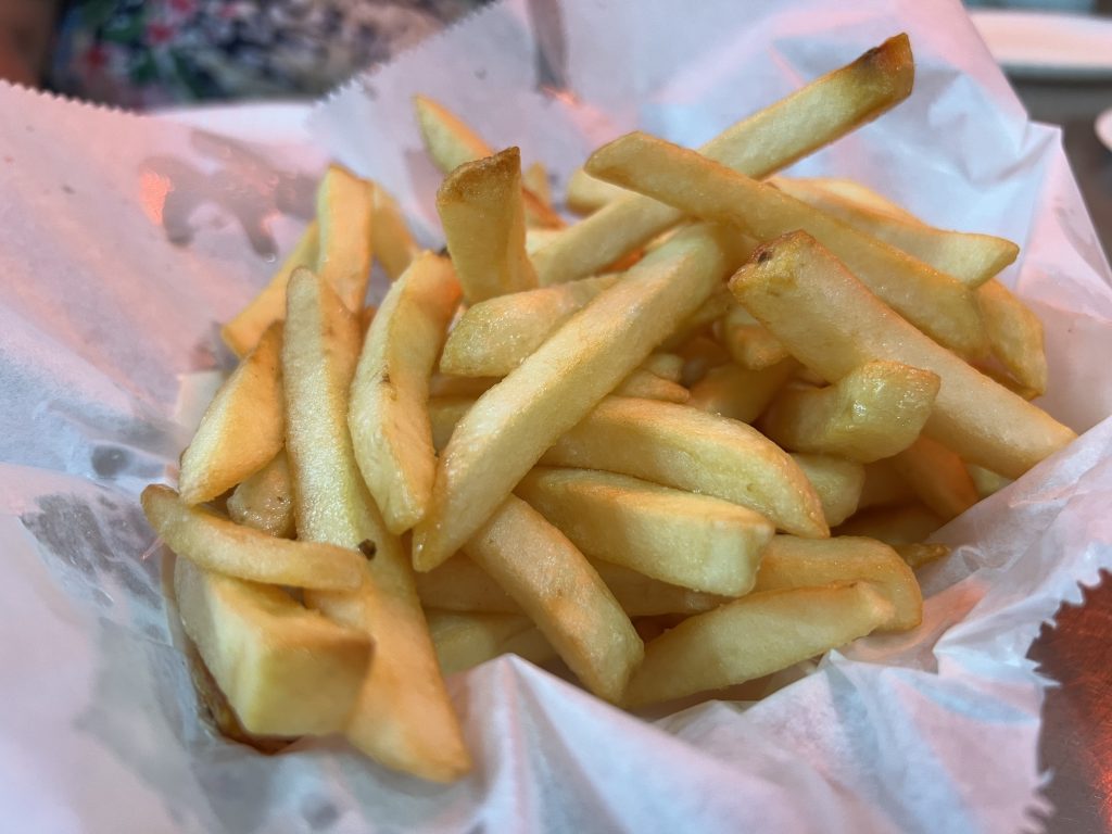 French fries at Primanti Brothers Fort Lauderdale Florida