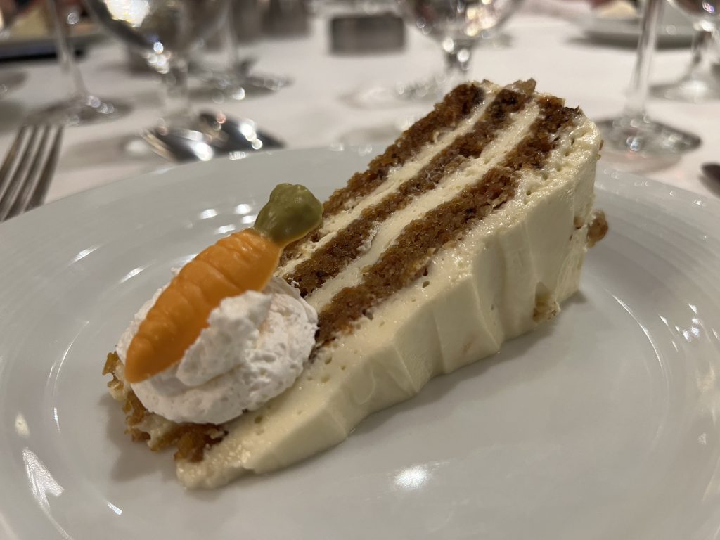 Carrot Cake — Royal Caribbean Food on Independence of the Seas
