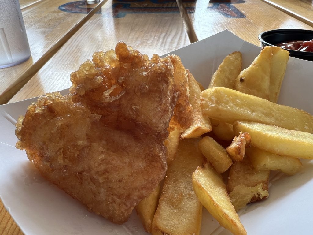 Fish and Chips photo Royal Caribbean Food on Independence of the Seas