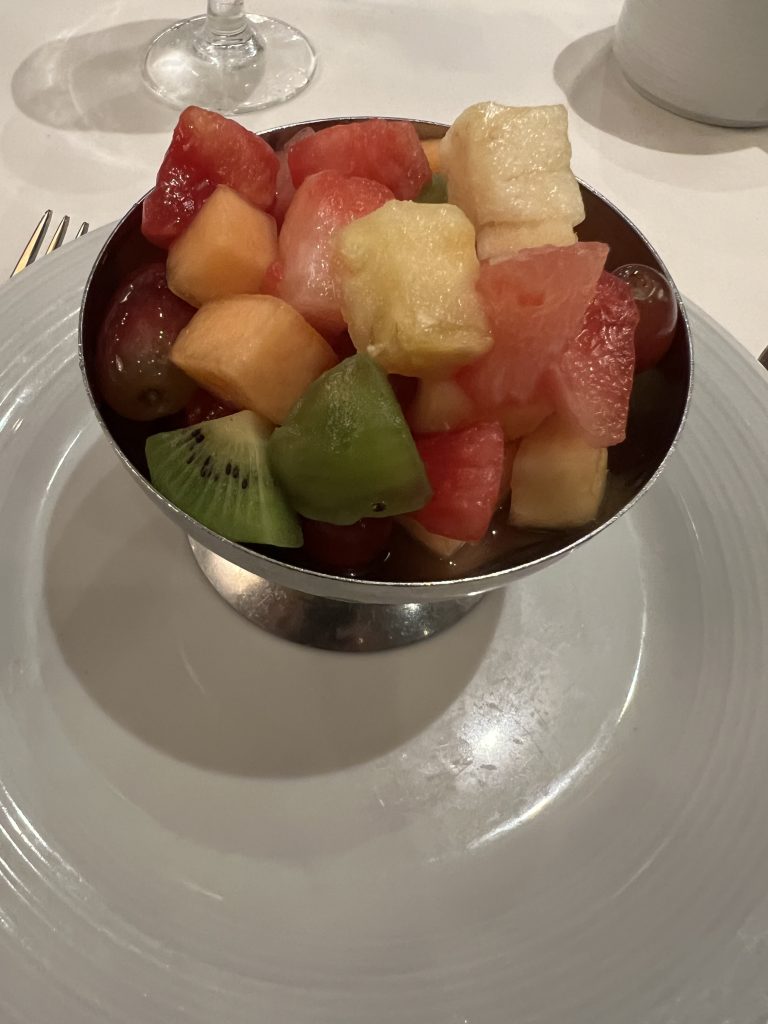 Rainbow Fruit Cup — Royal Caribbean Food on Independence of the Seas