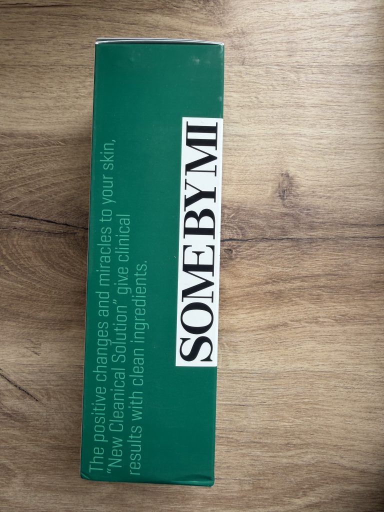 Some By Mi Miracle Acne Body Cleanser AHA BHA PHA Review — Package