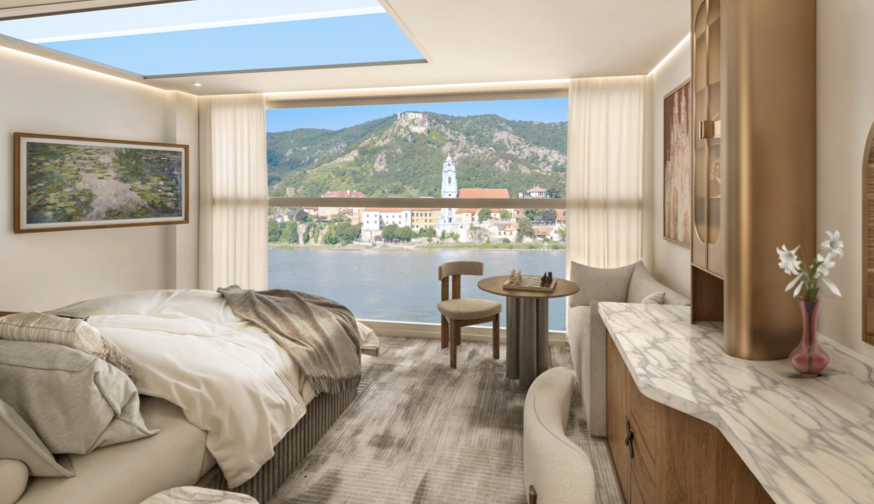 Skylight Infinite Balcony Suite — Celebrity River Cruise Staterooms