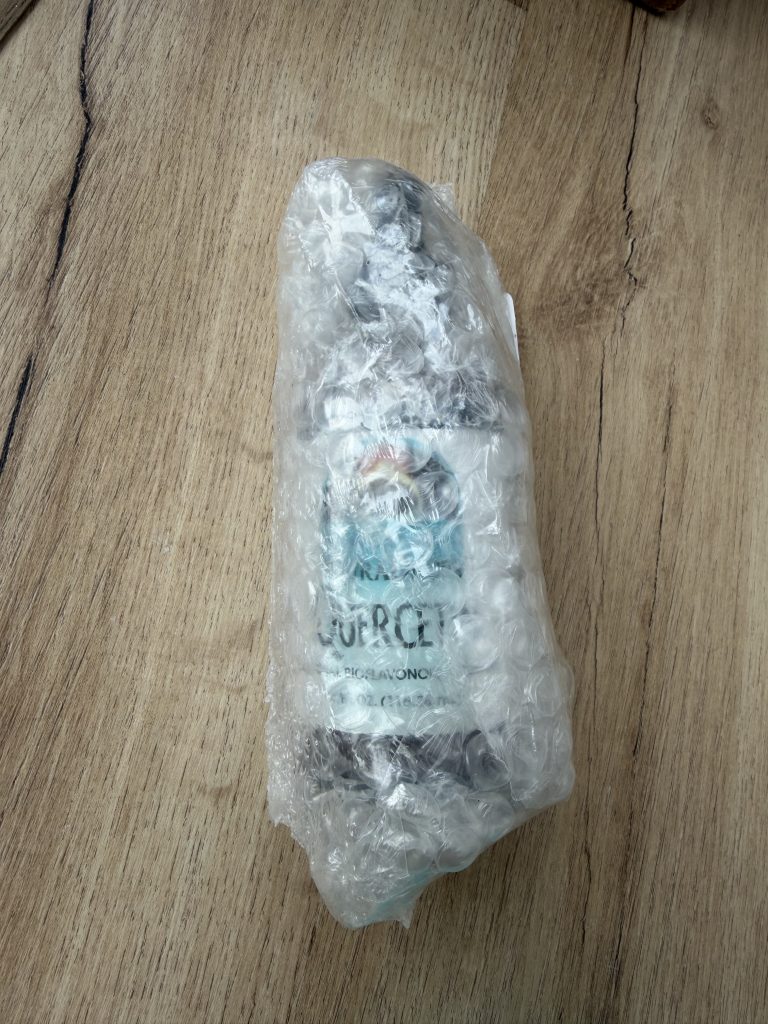 Source Naturals Quercetin NutraDrops Review — Packaging Bubble Wrapped Glass Dropper Bottle