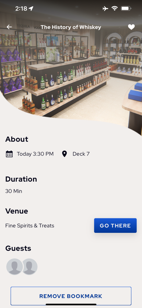 Princess Cruise App Activities