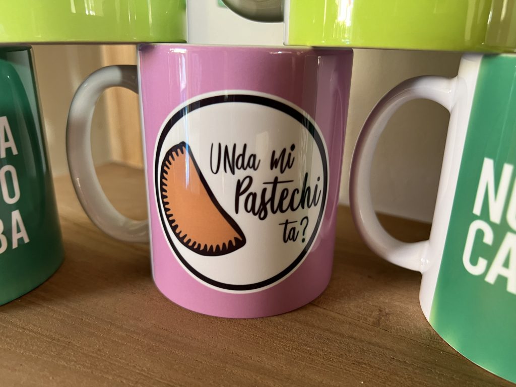 Unda mi pastechi ta? mug
