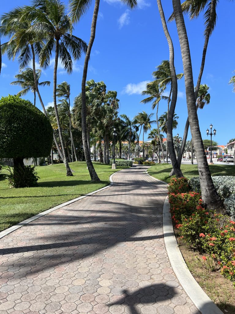 Wilhelmina Park— One Day in Aruba Cruise Port on Symphony of the Seas