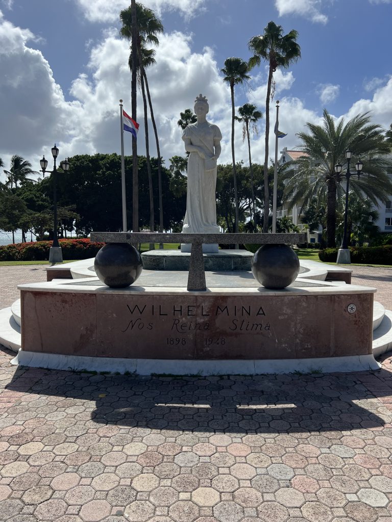 Queen Wilhelmina Park— One Day in Aruba Cruise Port on Symphony of the Seas